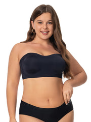  Seamless Strapless Bra Women's Plus Comfortable Lightweight Bra