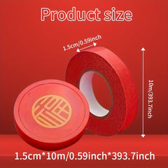 1pc Spring Couplet Tape Easy To Tear Non-marking Stickers
