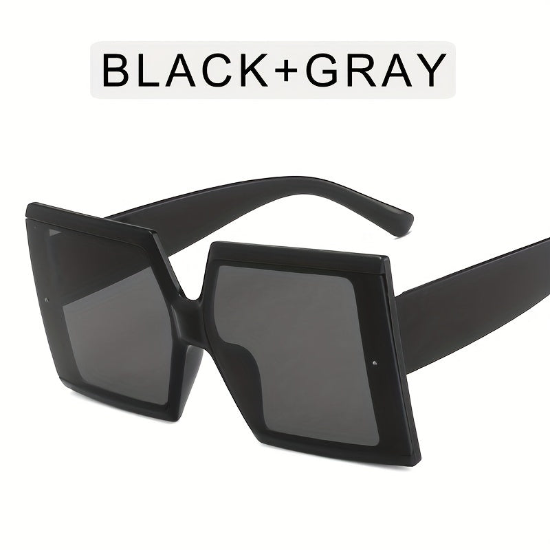 Men's Large Square Frame Sunglasses