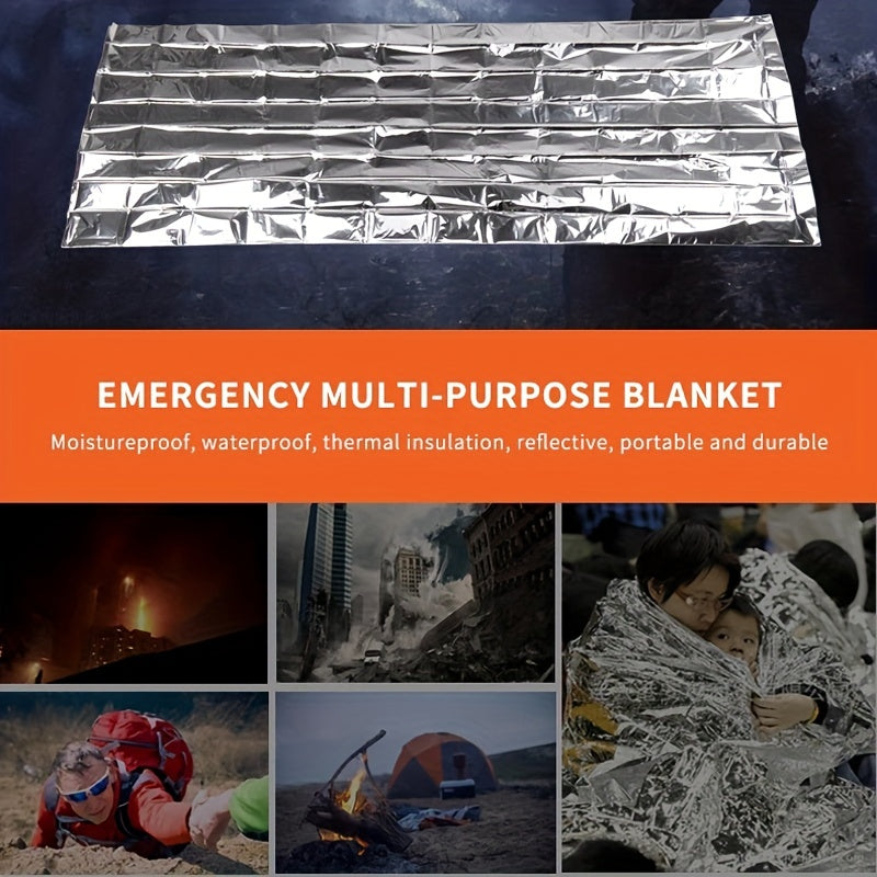 Emergency Thermal Blanket for Outdoor Activities Lightweight and Portable