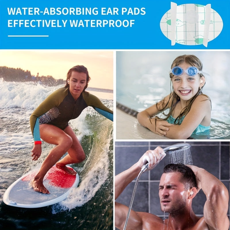 30pcs Waterproof Ear Protector for Water Sports