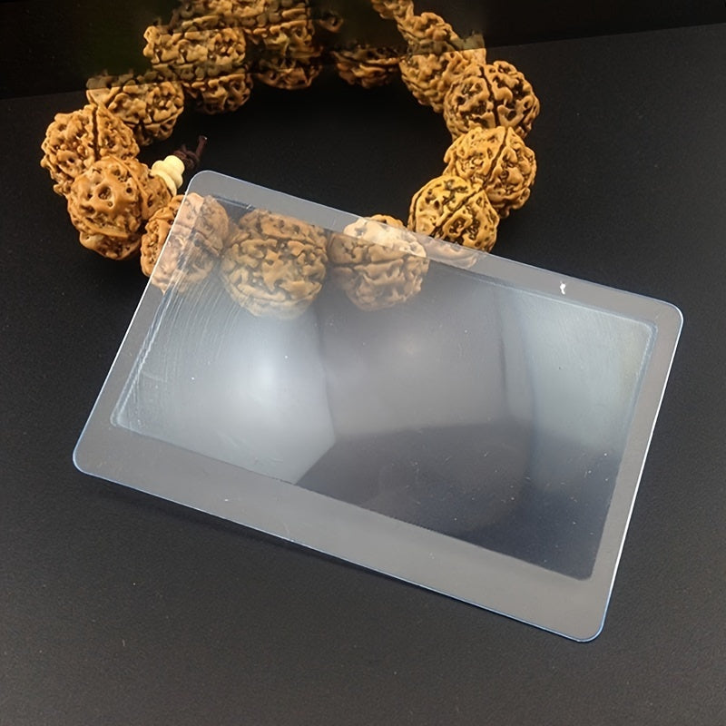 Transparent Magnifier Reading Magnifying Glass Lens Pocket