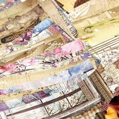 30 Pcs Vintage Scrapbook Paper Set for DIY Planners Diaries Albums