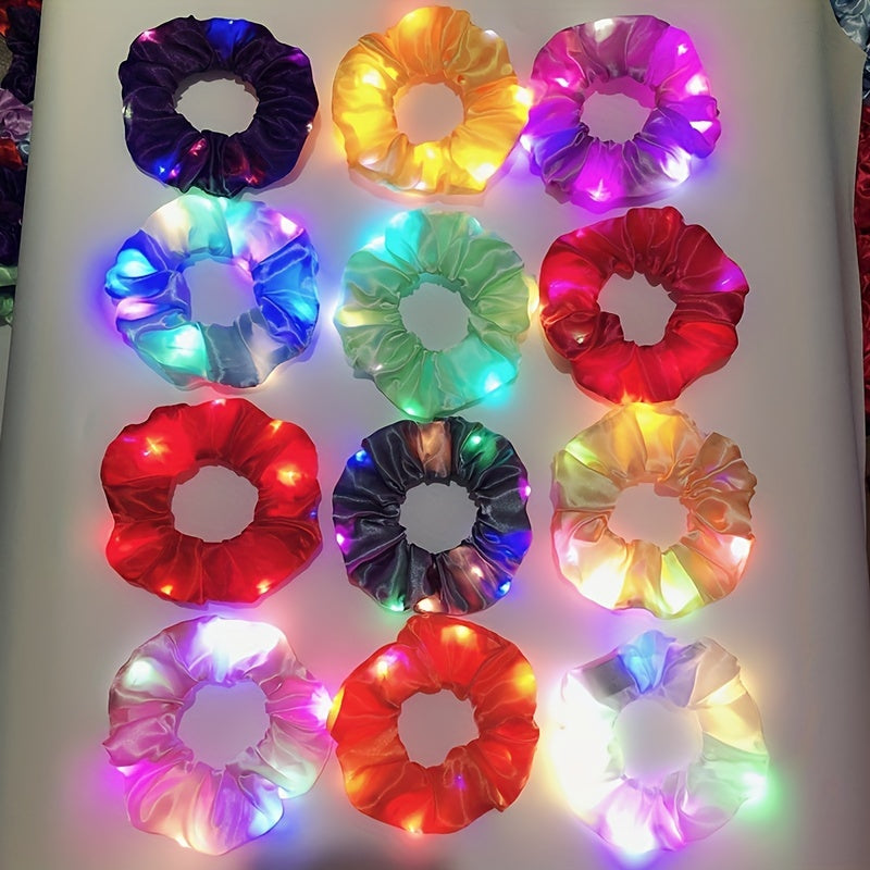 Luminous Charm Hair Tie Ponytail Holder Novelty Hair Accessory