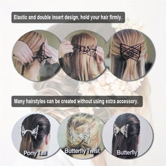 Vintage Beaded Hair Comb Clips for Women Girls