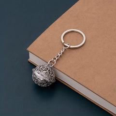 Vintage Bell Key Chain Chinese Style Jewelry Gift Hollow Palace Bell Crafts