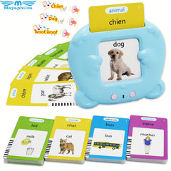 French English Bilingual Flash Cards Toy