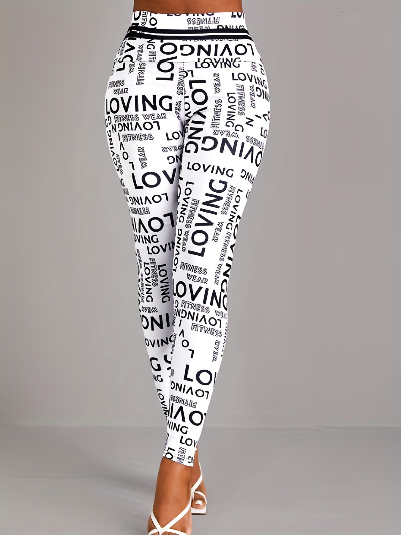 Slim Leggings High Waist Long Length Casual Leggings