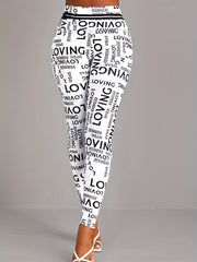 Slim Leggings High Waist Long Length Casual Leggings