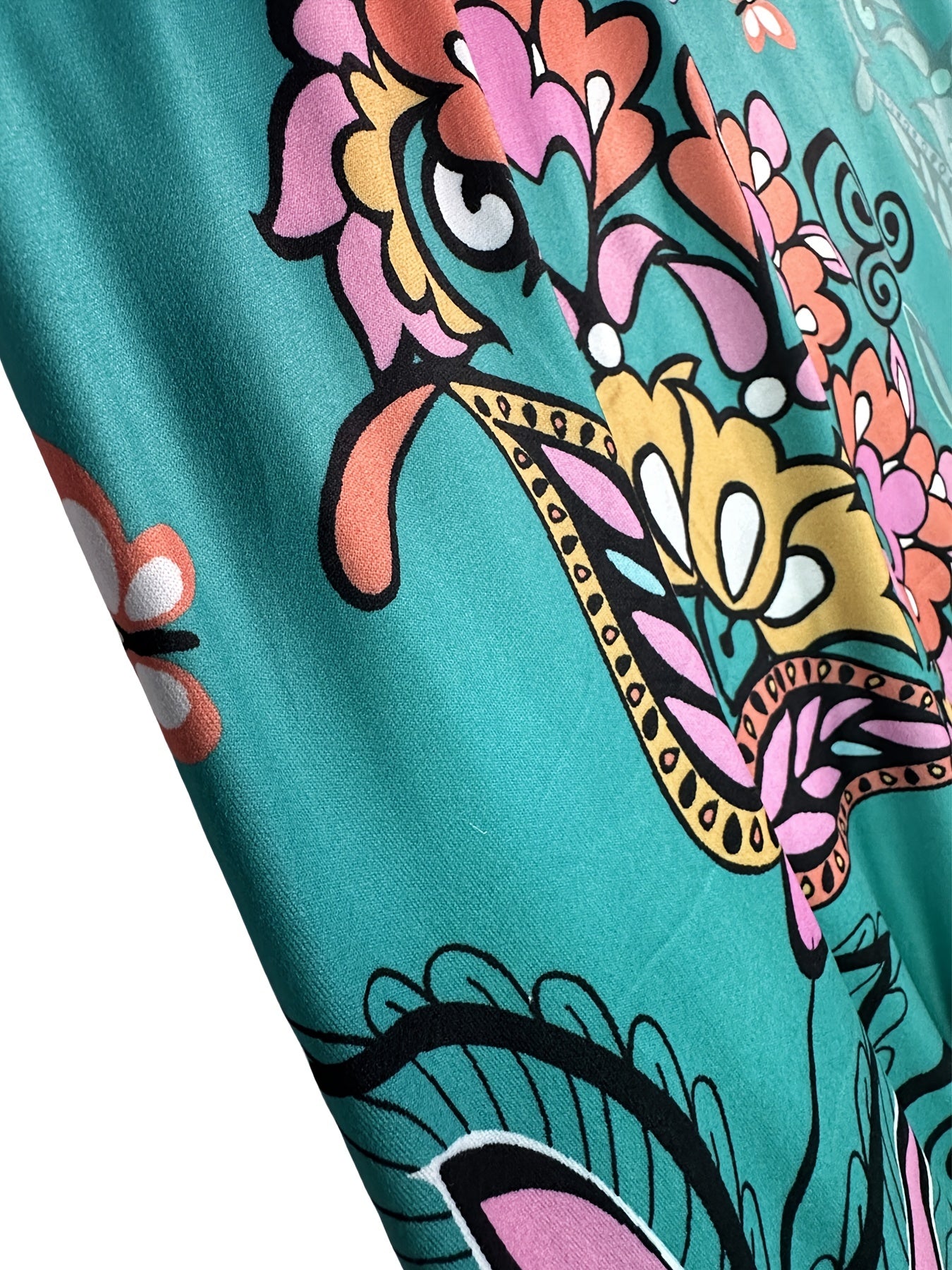 Floral Print Drop Crotch Jumpsuit Women's Clothing