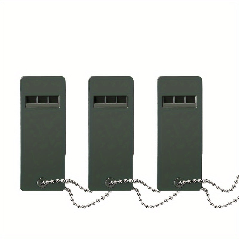 5pcs Survival Whistle Portable Lifesaving Whistle Outdoor Camping Emergency