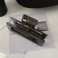 Dark Gray Hair Claw Clips Strong Hold Thick Hair Accessories