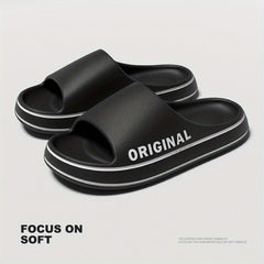 Men's Lightweight Open Toe Slippers for Shower Spring Summer