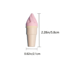 6pcs Portable Sweet Cone Fluorescent Marker Pen