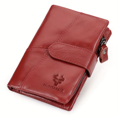 HUMERPAUL Women's Leather Wallet RFID Blocking Clutch