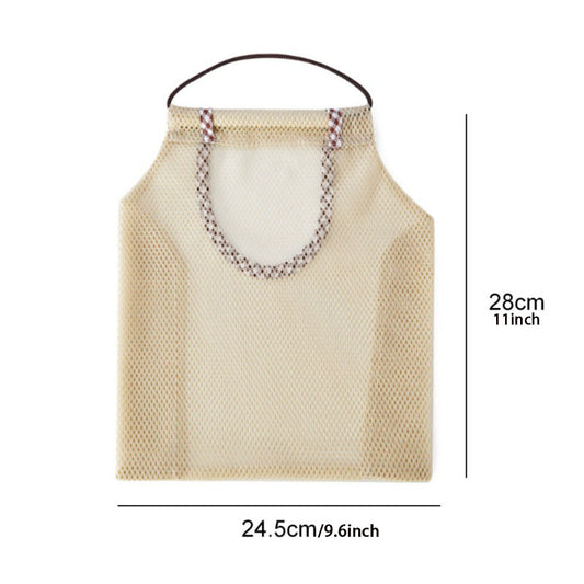 4pcs Veg Fruit Storage Bags Hanging Breathable Kitchen Mesh B