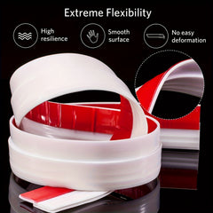 2pcs Adhesive Door Sweep Soundproof Under Door Seal