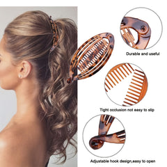 Vintage Hair Clip Banana Clip Large Ponytail Holder for Women