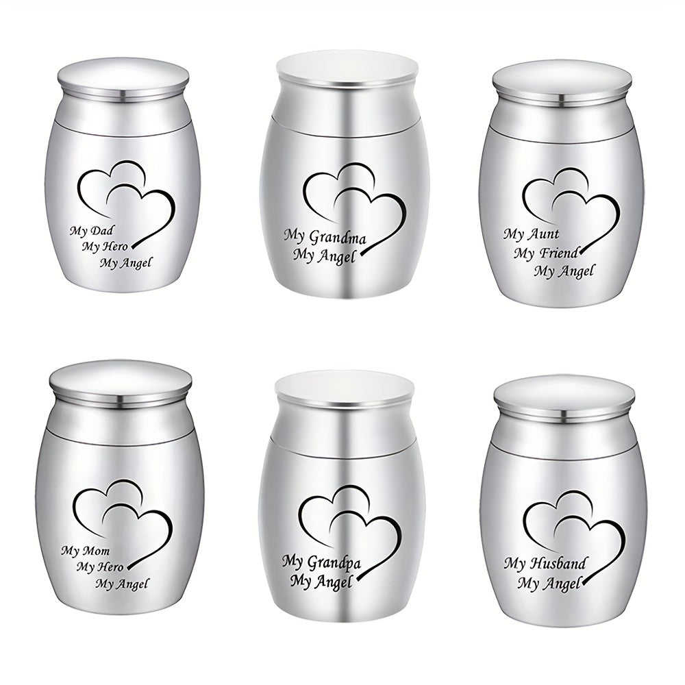 Stainless Steel Pet Urn Secure Ashes Container for Lasting Memories