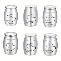 Stainless Steel Pet Urn Secure Ashes Container for Lasting Memories