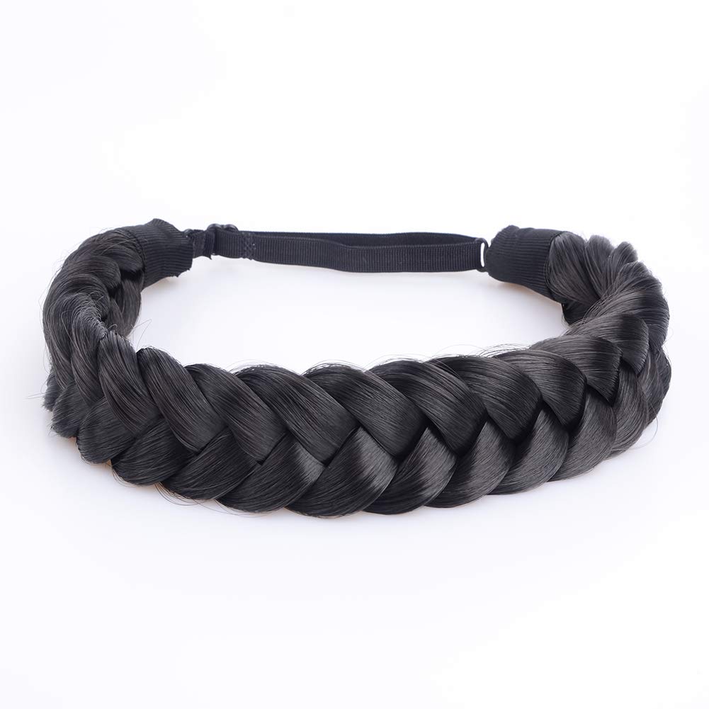Synthetic Hair Braid Headband Extension