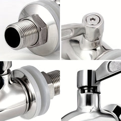 304 Stainless Steel Wine Barrel Faucet Beverage Juice Boiling Bucket Faucet