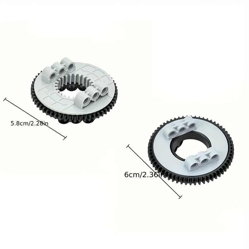 4pcs Gear Technical Turntable Platform for Kids' Toys