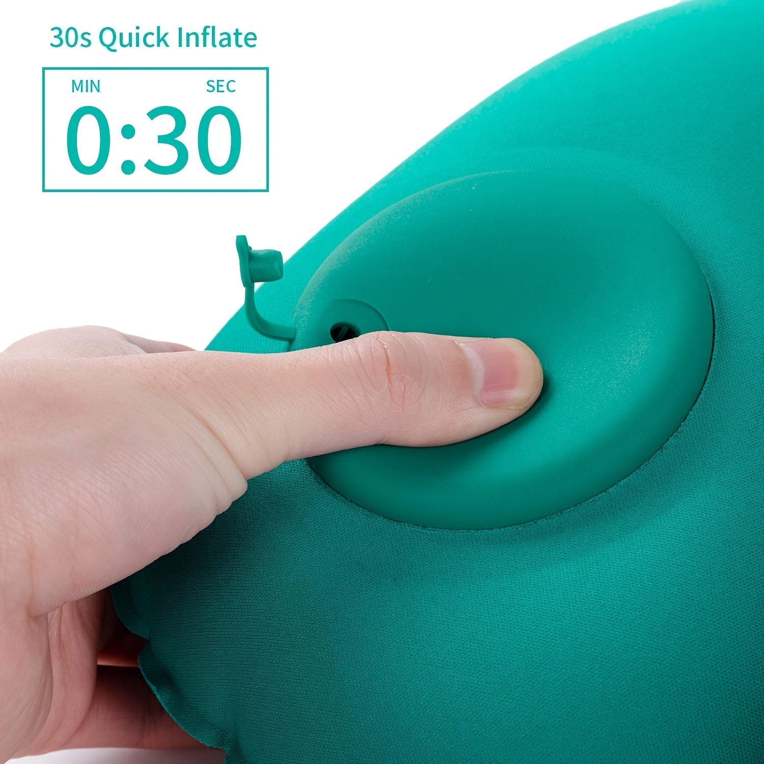 Inflatable Travel Pillow for Neck Support - Perfect for Travel & Office