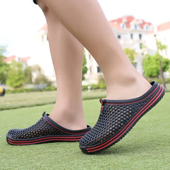 Solid Closed Toe Slides Casual Slippers Women's