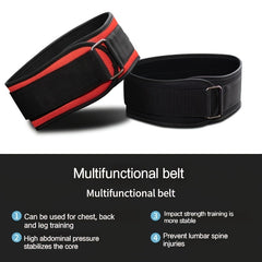 Adjustable Breathable Waist Belt for Fitness Training