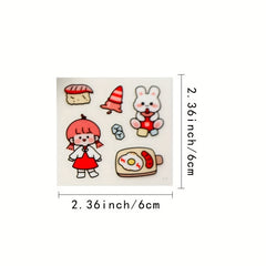 Cute Cartoon Pet Waterproof Stickers for DIY Decorations