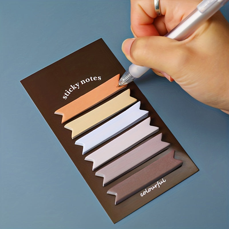 480pcs Gradient Sticky Notes Student Classification Index Stickers