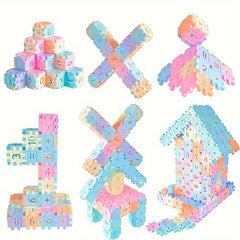 Digital Building Block Toys For Kids DIY Building Set Educational Toys