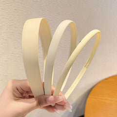3pcs Matte Teeth Comb Headbands Hair Accessories