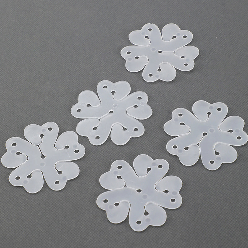10 Pcs Plume Shaped Balloon Clips for Events