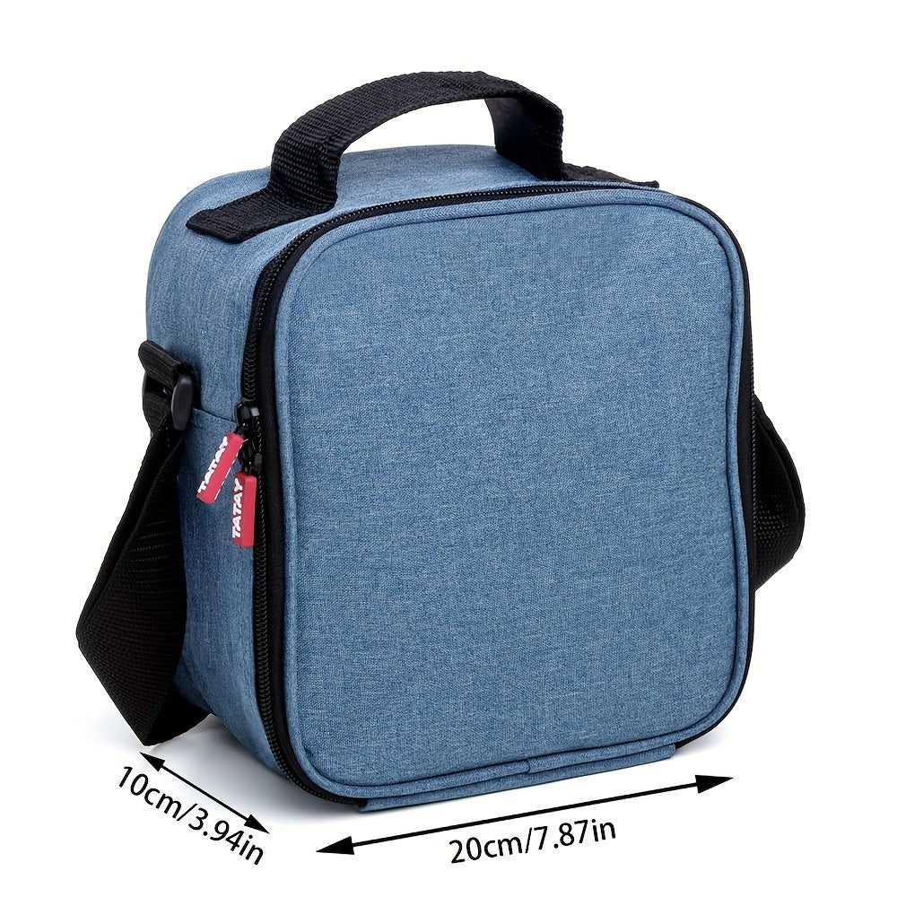 Insulated Lunch Bag with Shoulder Strap Leak Proof Large Capacity Picnic Cooler