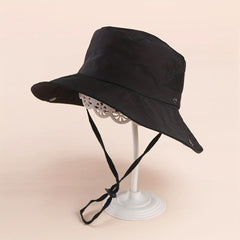Breathable Sunscreen Bucket Hat Solid UV Protection Outdoor