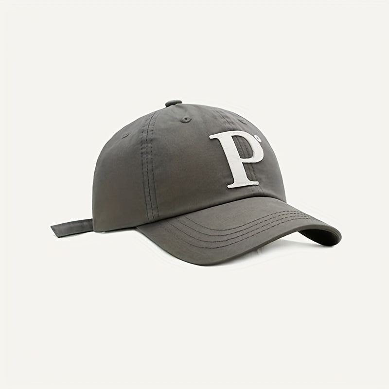 Unisex Sunshade Adjustable Baseball Cap Outdoor Sport P Embroidery