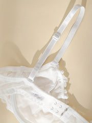 Lace Unlined Bra Cut Out Women's Lingerie