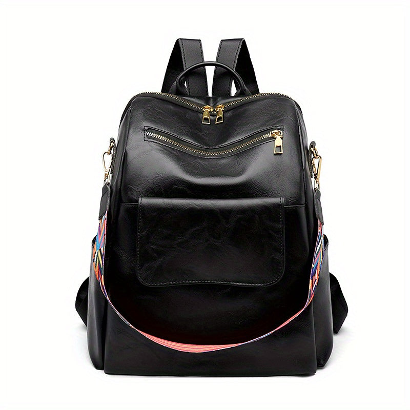 Vintage Anti Theft Backpack Purse Retro Convertible Bag