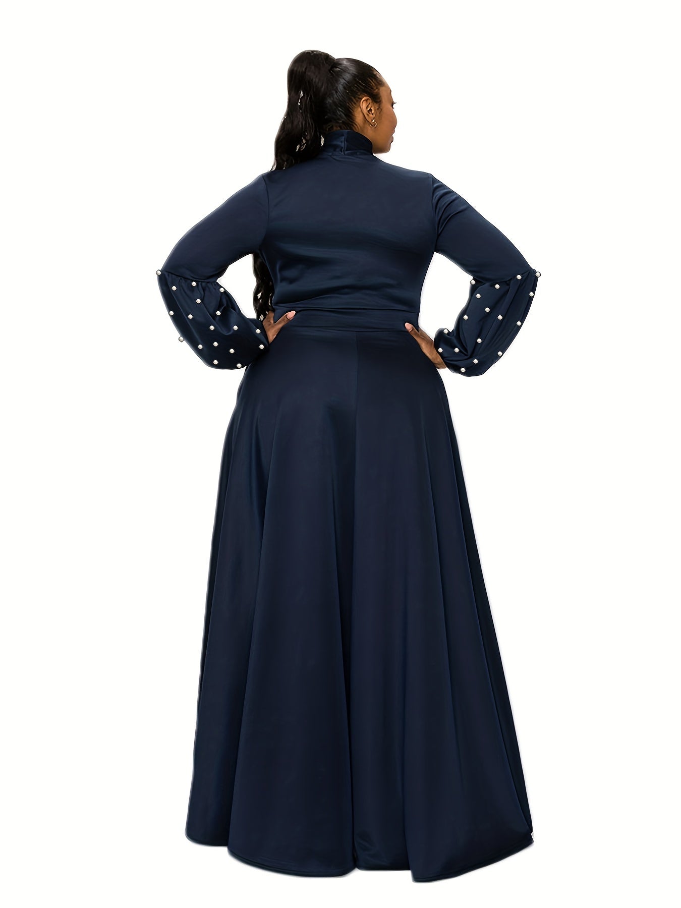  Knot Front Maxi Party Dress