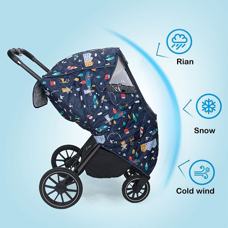 Baby Stroller Rain Cover - Comfortable and Durable Protection