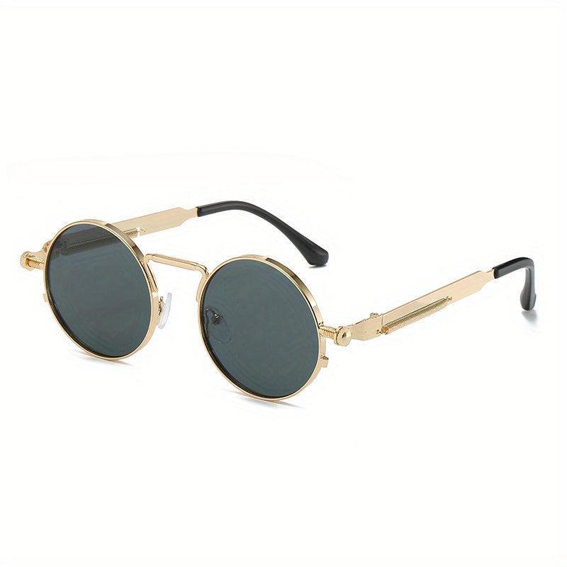 Steampunk Round Sunglasses UV400 Sun Shades