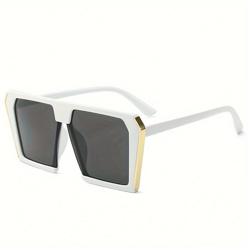 Large Square Sunglasses Anti Glare UV400