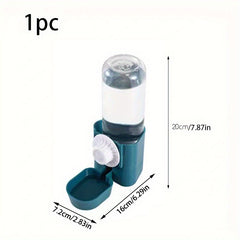 Pet Automatic Water Dispenser Rabbit Water Bowl Hanging Bunny Water Dispenser