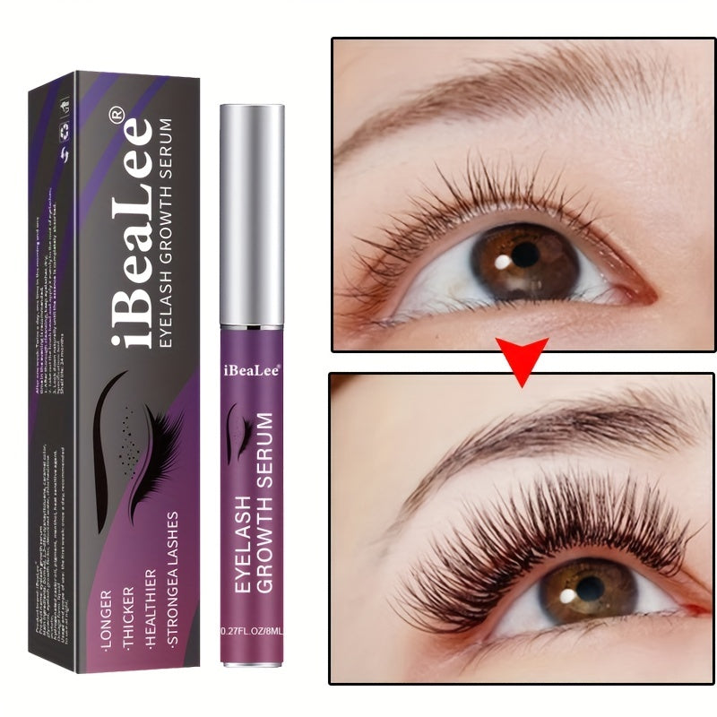 Natural Eyelash Serum for Thicker Eyelashes Faster Growth 8ml