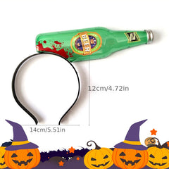 Halloween Hair Hoop Decor Tricky Piercing Head Ax Kitchen Headdress