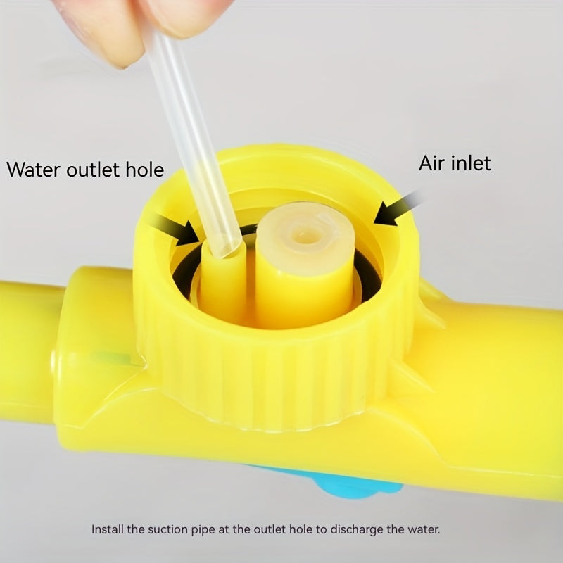 2pcs Pressure Watering Can Sprayer Car Wash Pot Spray Head Beverage Bottle