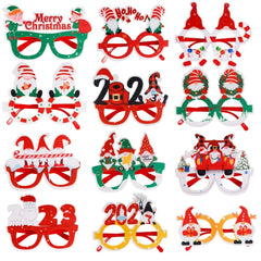 Christmas Party Glasses Frames Xmas Costume Glasses Frame