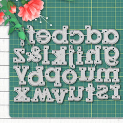Alphabet Metal Cutting Dies Stencil Scrapbooking DIY Craft Embossing